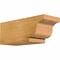 Ekena Millwork Newport Rough Sawn Rafter Tail, Western Red Cedar, 6"W x 6"H x 16"L RFT06X06X16NEW00RWR - alternate 1